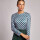 T-shirt estampada verde oscuro