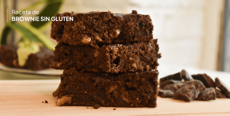 Brownie sin gluten