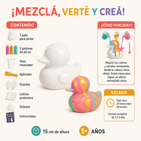 Patito Pour Palz Color Sorpresa Sc