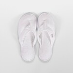 Zapatilla de Cama Velour Blanco M