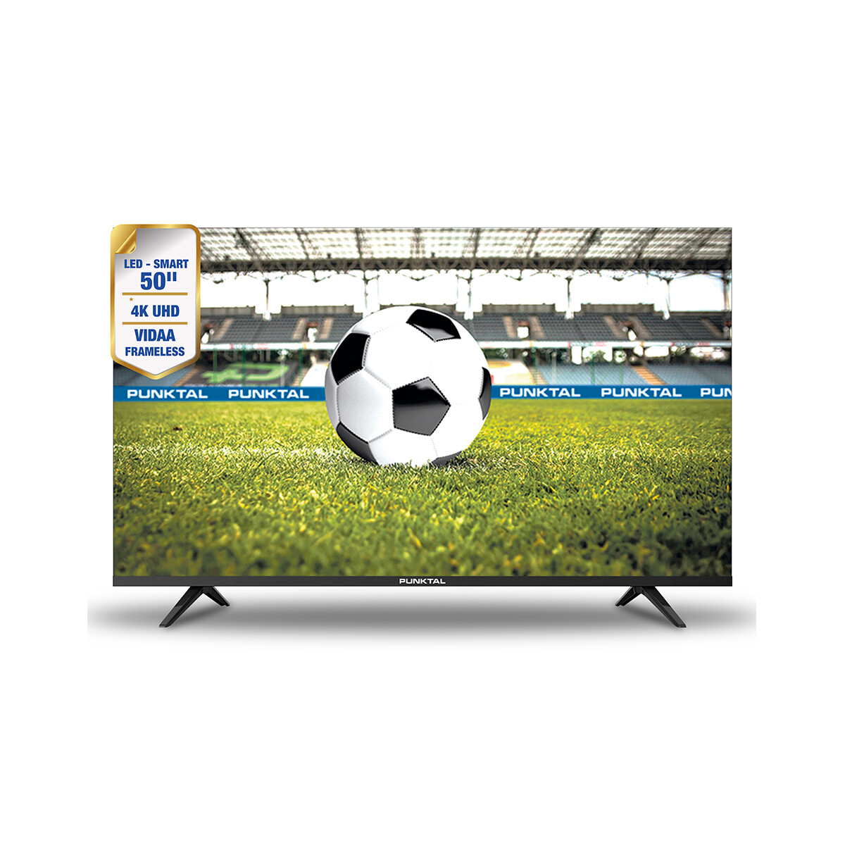 Televisor Smart Tv 4k 50" Frameless Punktal Pk50 Jjv 