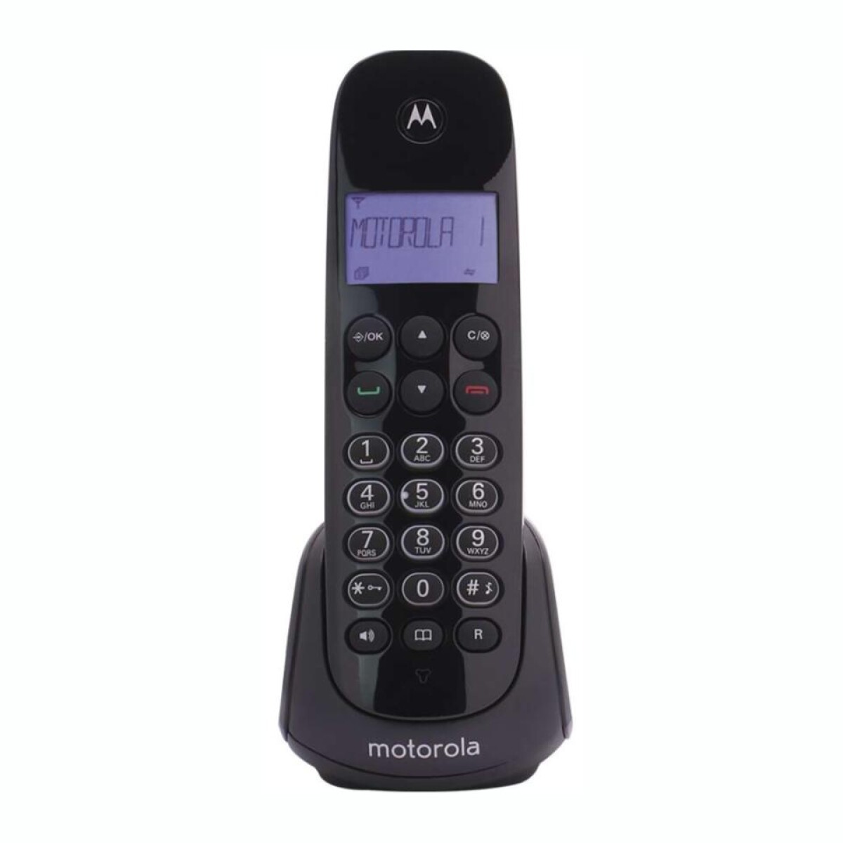 Teléfono Fijo Inalámbrico MOTOROLA M750 Con ID De Llamadas - Negro 