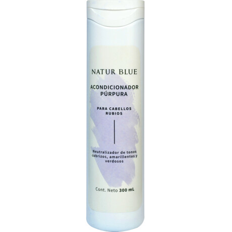 Acondicionador Púrpura para Rubios NATUR BLUE 300 mL