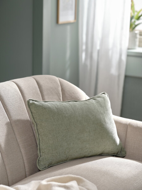 Almohadón HORNFIOL 35x50 chenille verde Almohadón HORNFIOL 35x50 chenille verde