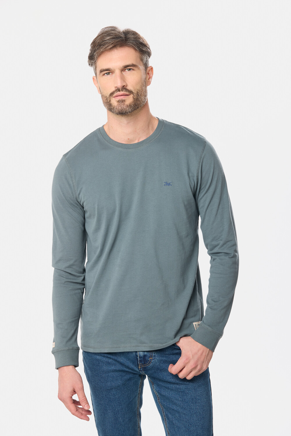 REMERA BÁSICA DE ALGODÓN Petroleo