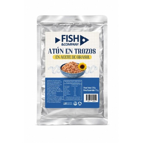 ATUN FISH COMPANY AL ACEITE POUCH X 500 GRS 001