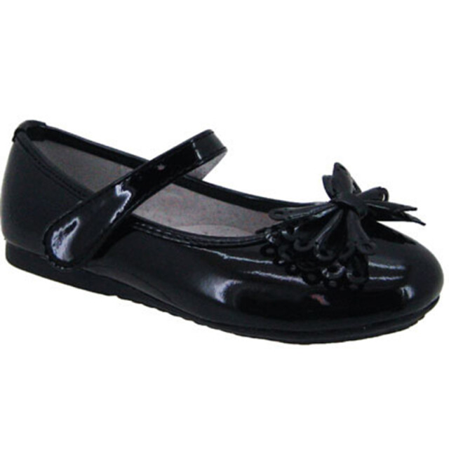 Balerinas Infantiles Croco Kids Gacela Negro