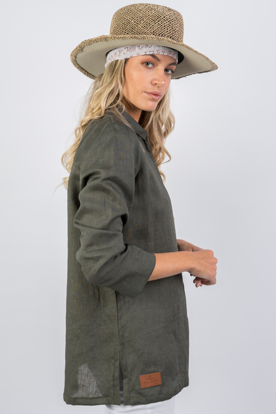 Camisa Safari Verde