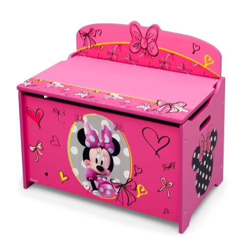Baúl para juguetes Minnie Mouse Disney Deluxe Baúl para juguetes Minnie Mouse Disney Deluxe