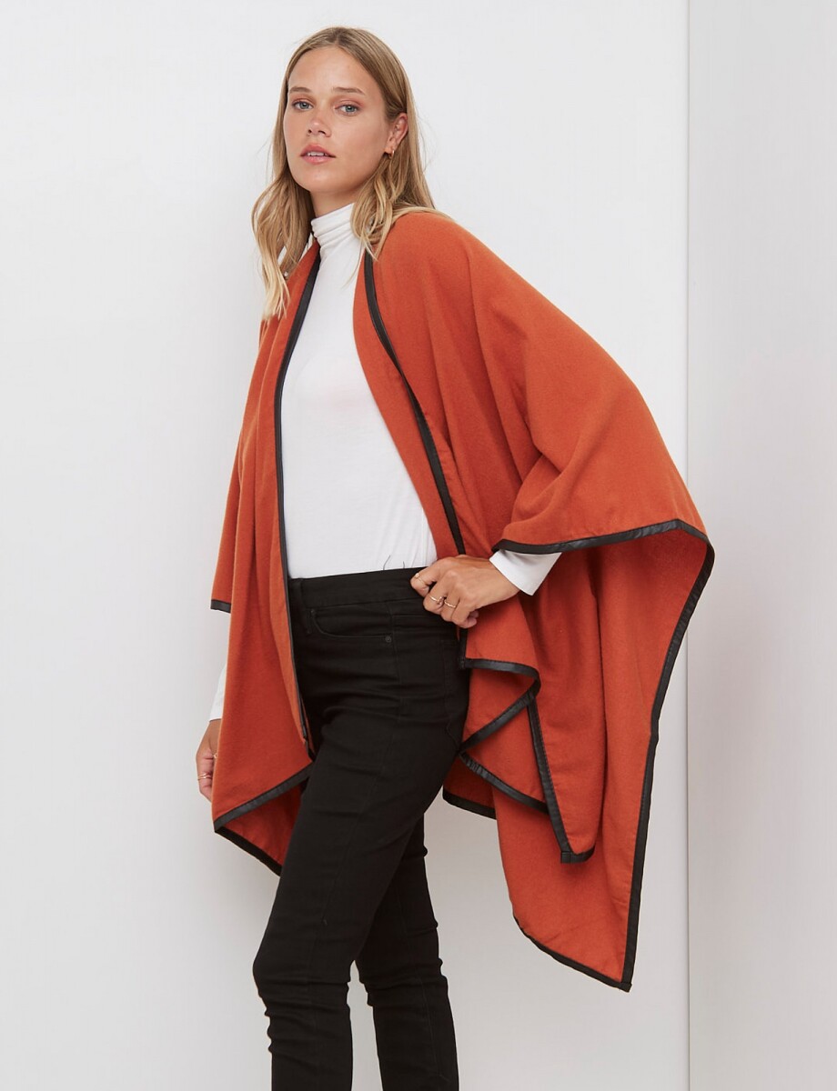 Ruana Soft - Terracota 