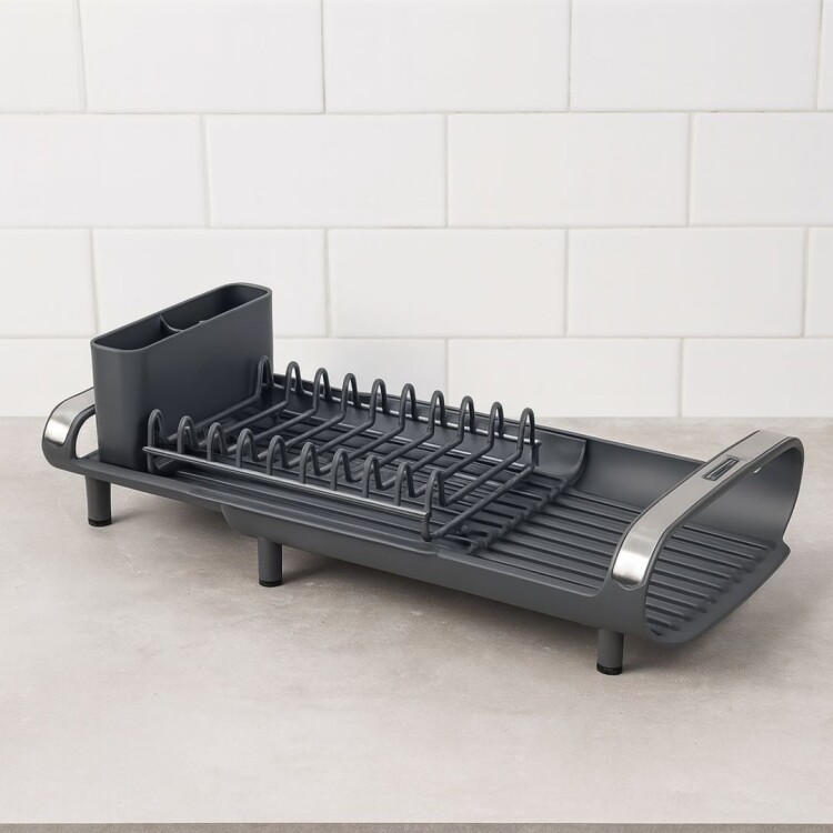 Escurridor de Platos Plegable Tramontina Plurale GRIS