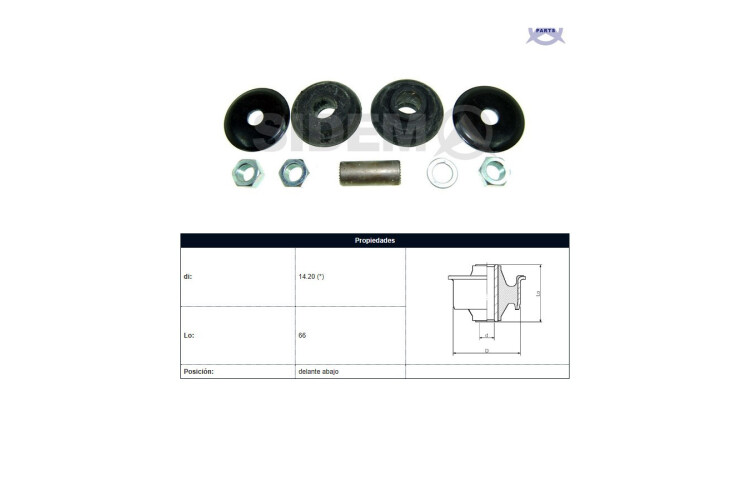 Buje Mitsubishi L200 96-06 Der/Izq Buje Mitsubishi L200 96-06 Der/Izq