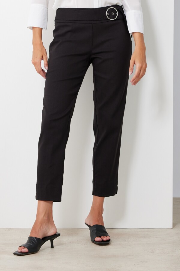 Pantalon Hebilla NEGRO