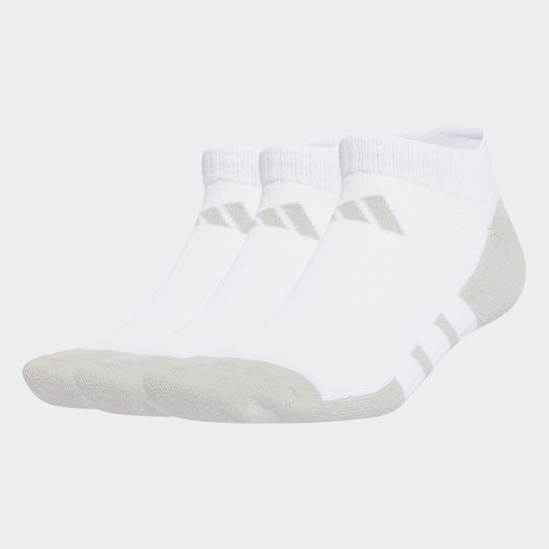 Medias Adidas Essentials CLIMACOOL Low Cut 3 Pares Blanco