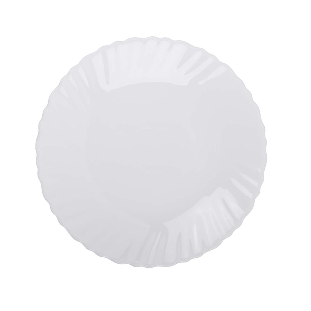 SET VAJILLA 24PCS BLANCO CERÁMICA LXP24W