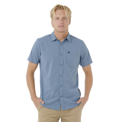 Camisa Rip Curl Classic Surf Tech - Azul Camisa Rip Curl Classic Surf Tech - Azul