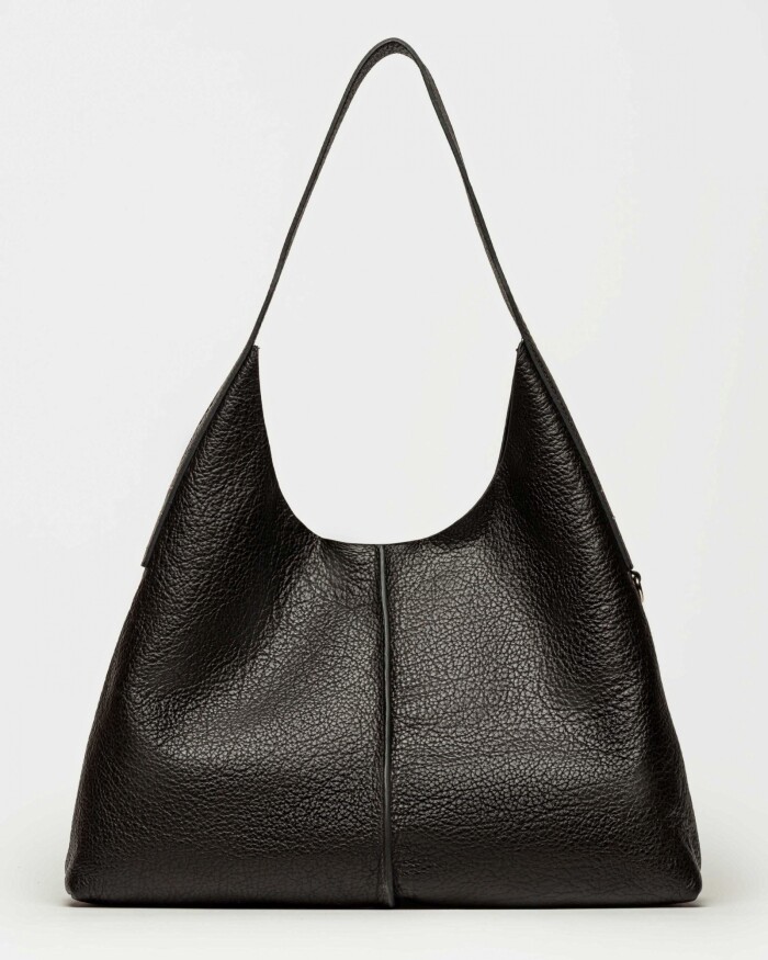 Bolso Tanner en cuero bufalo bridge Negro