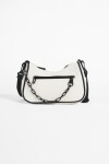 Bandolera con detalles contraste blanco