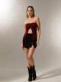 Tops Kartun Bordeaux Oscuro