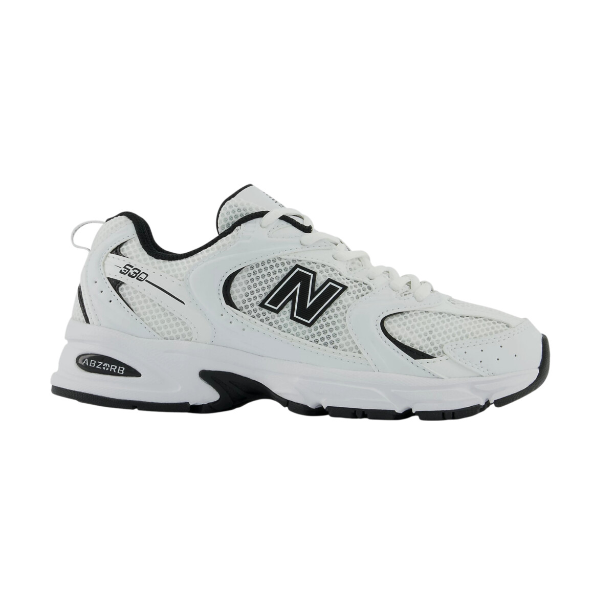 Championes New Balance 530 - White & Black 
