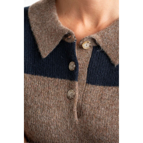 Sweater Polo Chocolate