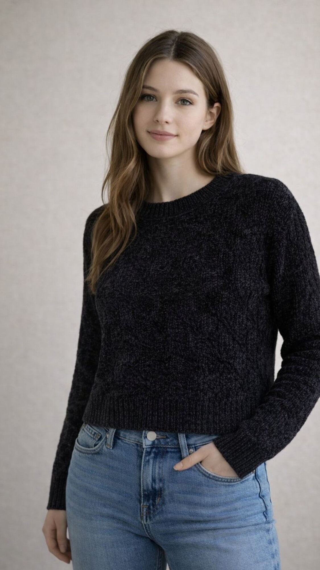 Sweater vialuna Negro