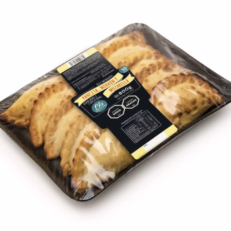 EMPANADAS BLE PANCETA, MORRÓN Y MUZZA X10 EMPANADAS BLE PANCETA, MORRÓN Y MUZZA X10