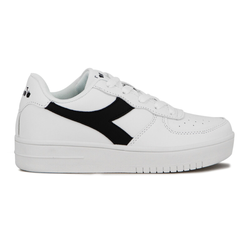 Championes Casuales Mujer Diadora Spitfire Blanco-negro