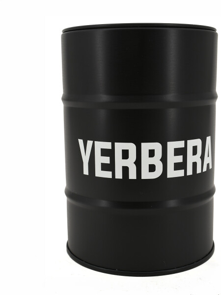 YERBERA CON VERTEDOR 250GRS NEGRO