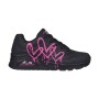 Zapatillas Skechers Uno Mujer Black