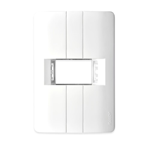 PLACA-BASTIDOR L/DONNA BLANCO 1 MODULO PLACA-BASTIDOR L/DONNA BLANCO 1 MODULO