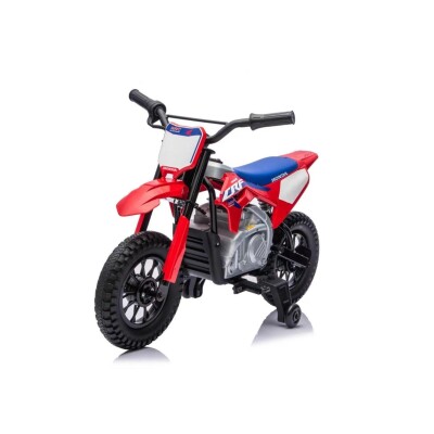 Motocross Honda Infantil a Bateria Rojo Motocross Honda Infantil a Bateria Rojo