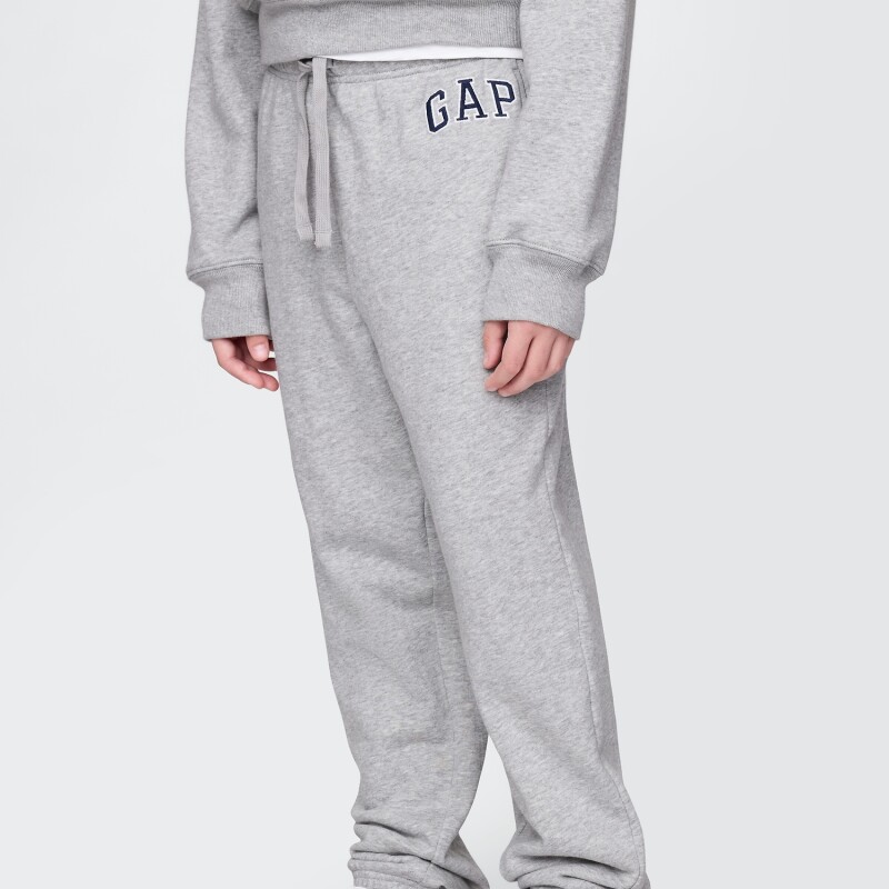 V-FRCH FT BAS HERITAGE LOGO JOG LIGHT HEATHER GREY B08