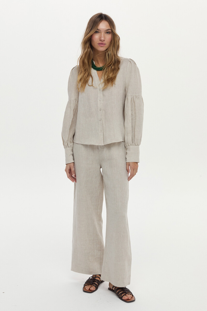 Camisa Faye Beige