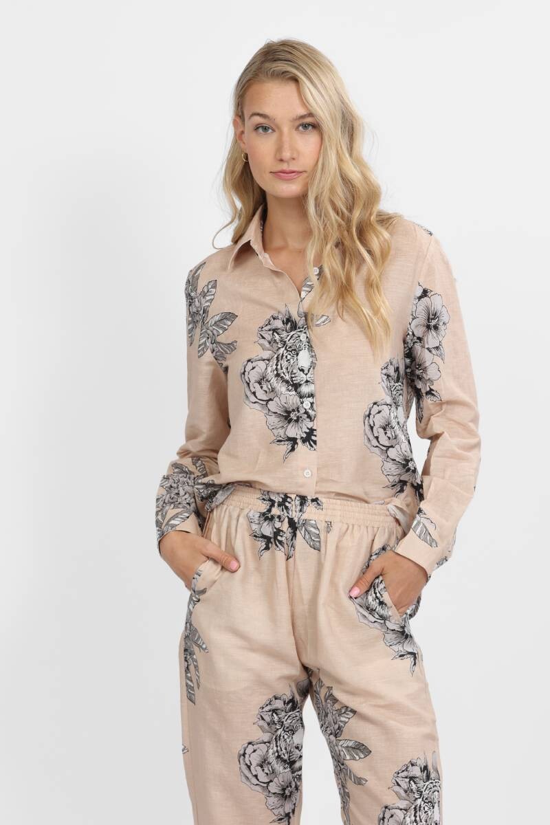Camisa Tiger Bloom 