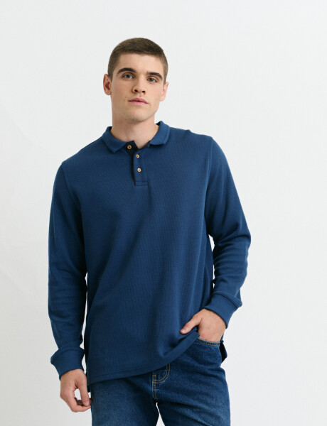 520912 REMERA HARRY Azul Piedra
