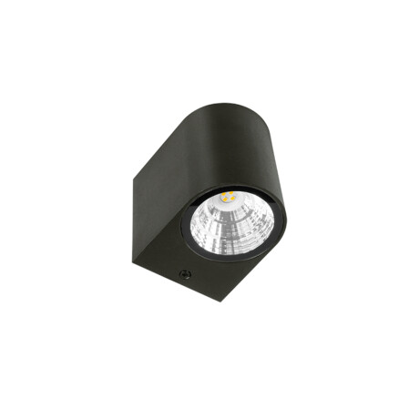 LED Redonda de Pared Vivion 7,5X9 4+4W Frío - Negro