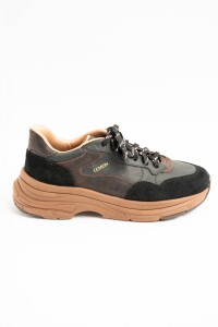 Zapato Urbano Con Plataforma Negro