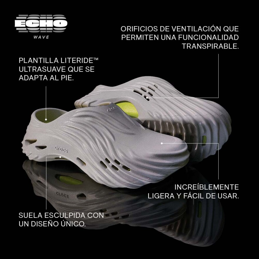 Crocs Echo Wave - Unisex Vanilla