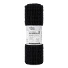 ALFOMBRA NEGRA P/BAÑO 45X70CM Unica