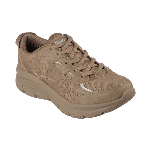 Zapatillas Skechers Modern DLux Mujer Natural