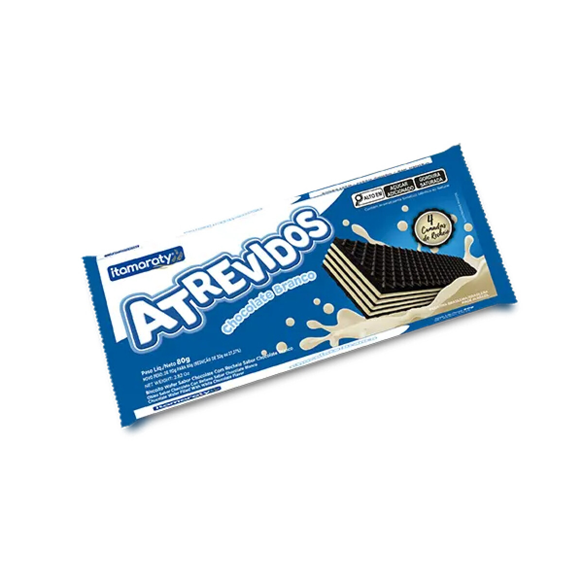 Oblea Atrevidos - Chocolate Blanco 