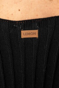 Cardigan Algodón Negro
