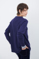 CARDIGAN LONG AZUL