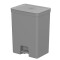 Papelera 50L Gris