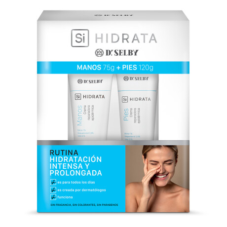 Pack Sí Hidrata Dr. Selby Crema Manos 75 gr + Pies 120 gr | Hidratación y Reparación Total Pack Sí Hidrata Dr. Selby Crema Manos 75 gr + Pies 120 gr | Hidratación y Reparación Total