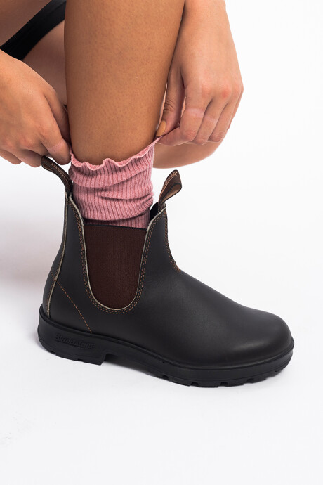 Botas 500 Elastic Side V Cut Stout Brown