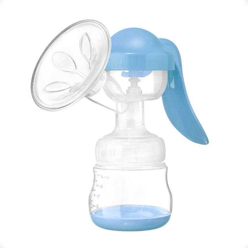 Extractor De Leche Manual PortÃ¡til Sacaleche OrdeÃ±adora Bebe Celeste
