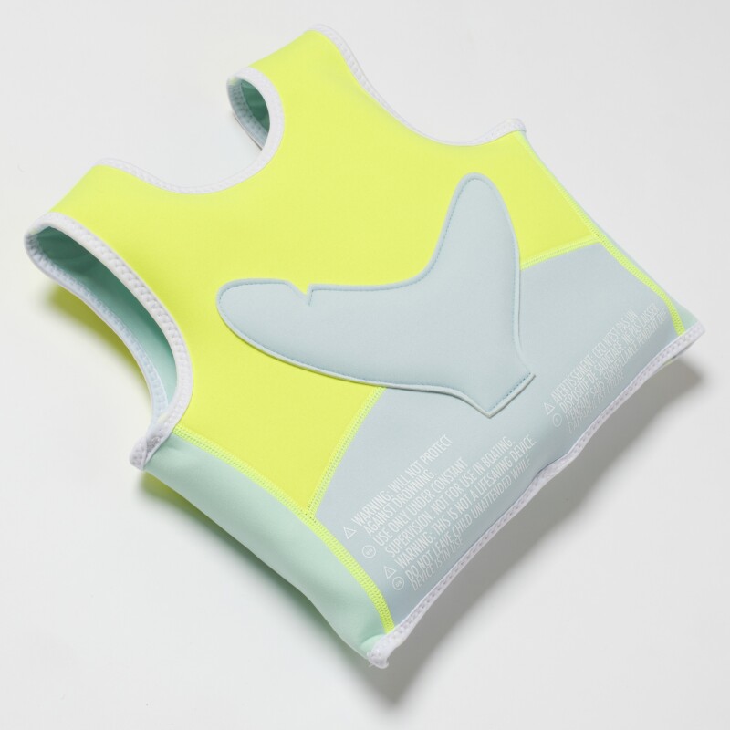 CHALECO Chaleco Salvavidas Niños Talle 1-2 Años Neon Yellow Sunnylife