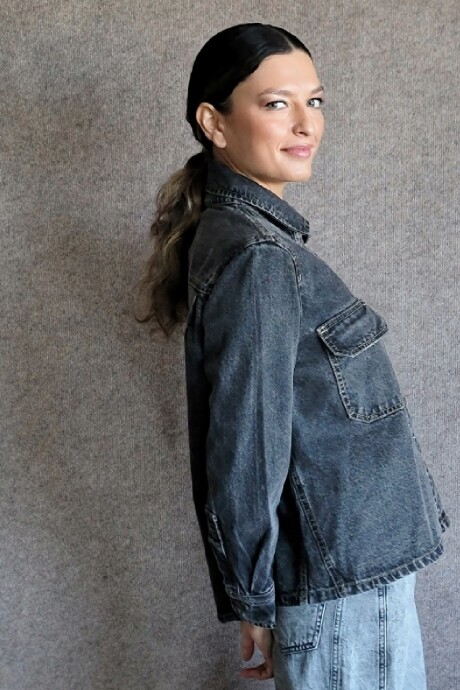 Sobrecamisa Ginebra Denim Negro